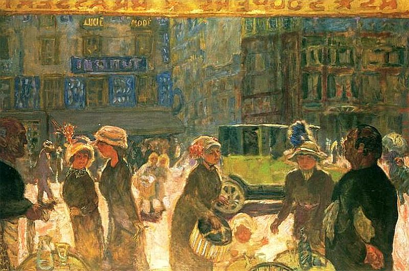 Place Clichy  par Pierre Bonnard