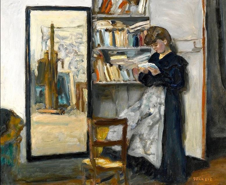 La lecture  par Pierre Bonnard