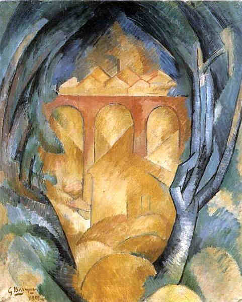 Viaduc &agrave; l'Estac par Georges Braque