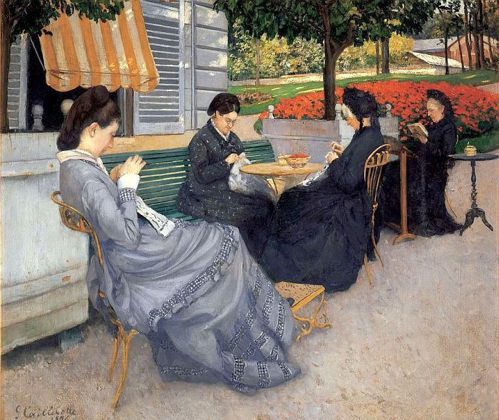 Portraits &agrave; la campagne  par Gustave Caillebotte