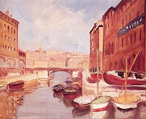 Canal de la Douane Marseille par Camoin