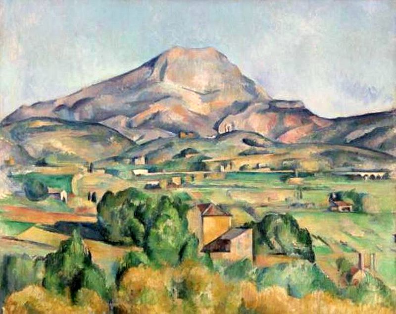 Montagne Sainte Victoire C&eacute;zanne