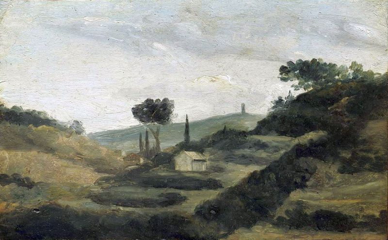 La maison du pendu par Paul C&eacute;zanne