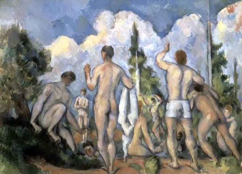 Baigneurs par Paul C&eacute;zanne