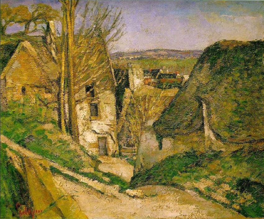 La maison du pendu par Paul C&eacute;zanne