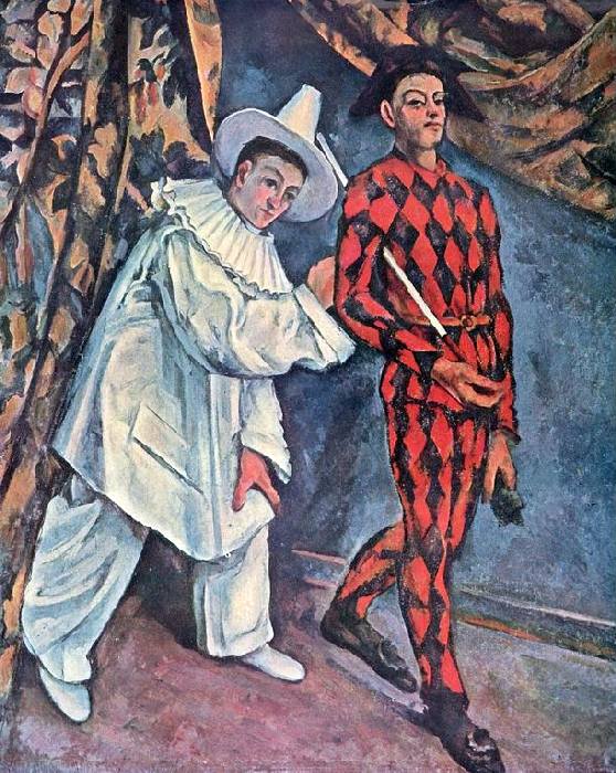 Mardi Gras par Paul C&eacute;zanne
