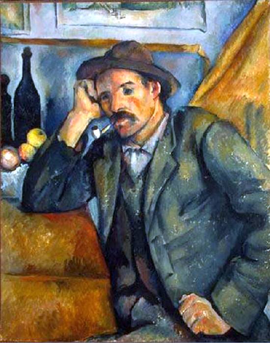Le fumeur &egrave;- the smoker by Paul Cezanne