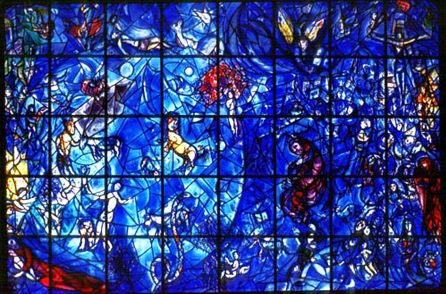 Vitrail de Marc Chagall aux Nations Unies