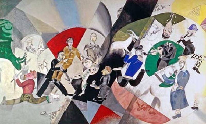 Introduction au th&eacute;&acirc;tre juif  par Marc Chagall