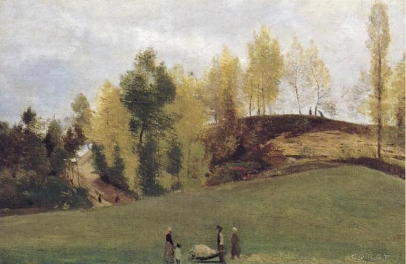 Environs de Presles, Seine et Oise par Camille Corot