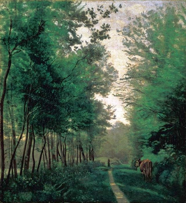 Ville d'Avray  par Camille Corot