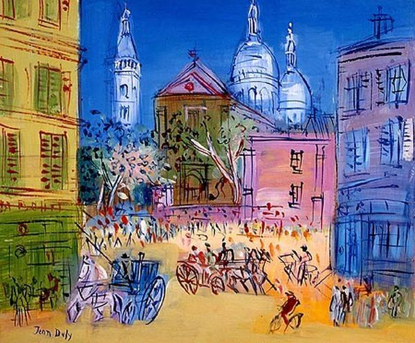 Sacr&eacute; Coeur par Jean Dufy