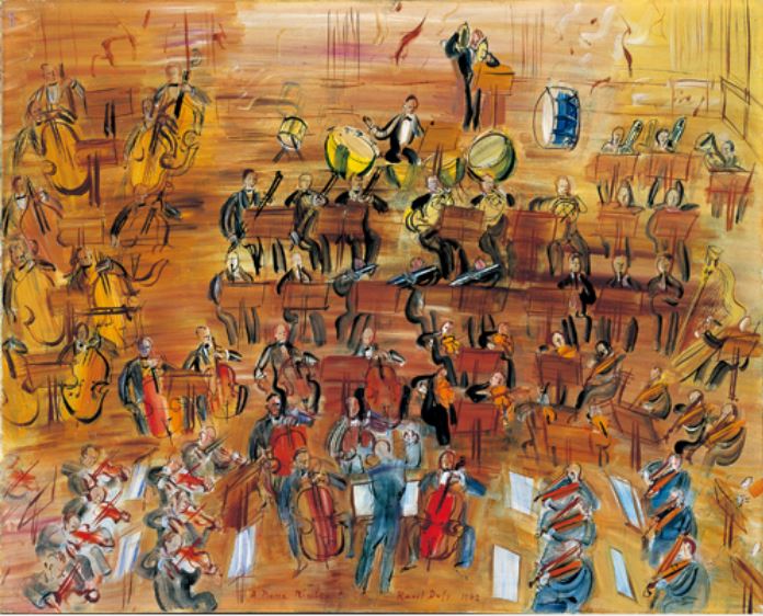Orchestra  par Roul Dufy