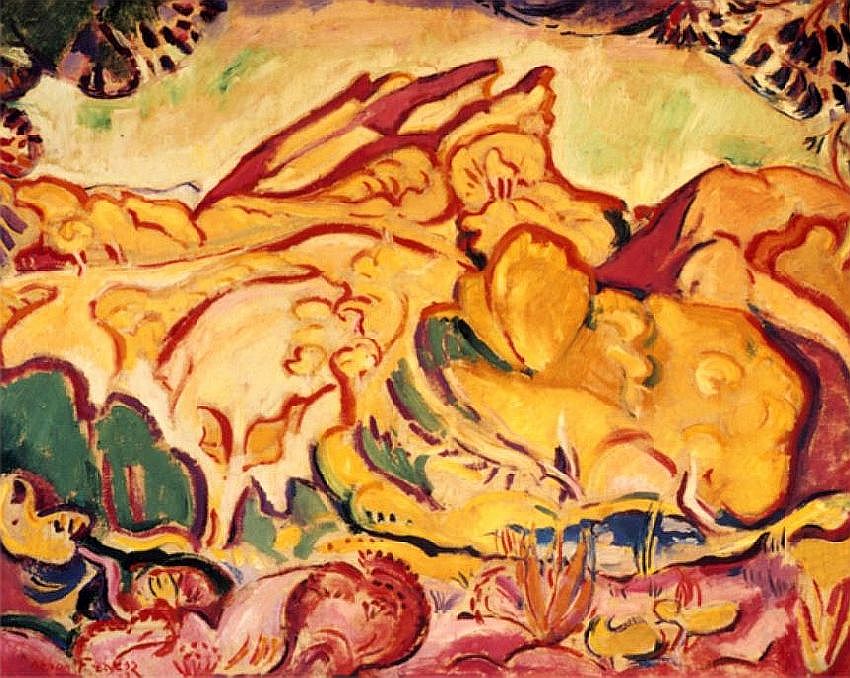 bec de l'aigle La Ciotat par Othon Friesz
