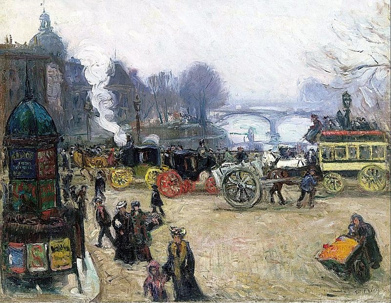 Le Pont Neuf &agrave; Paris par Othon Friesz