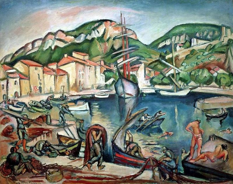 Le port de La Ciotat Othon Friesz