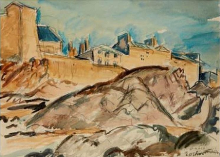 Remparts de St-Malo Othon Friecz