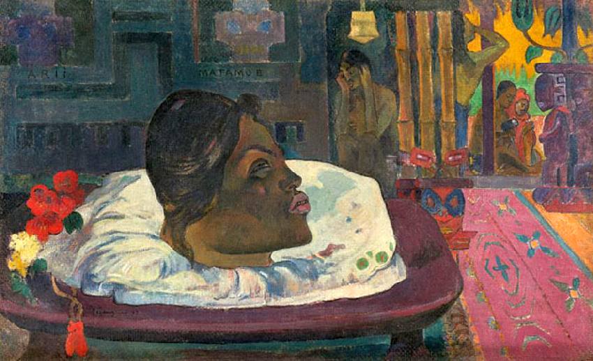 Arii Matamoe  par Paul Gauguin