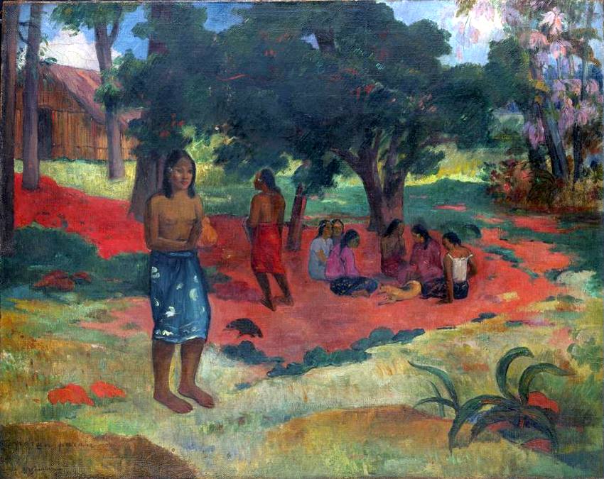 Parau Parau  par Paul Gauguin