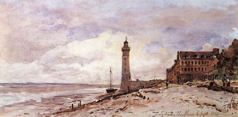 Honfleur  par Jongkind