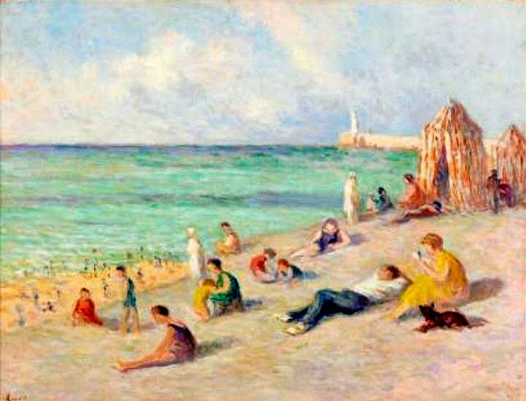Le Tr&eacute;port Maximilien Luce