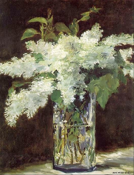 Edouard Manet Lilas blancs