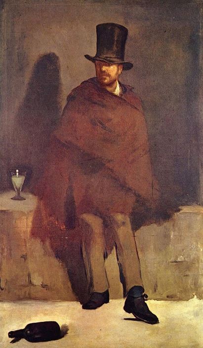le buveur d'absinthe par Edouard Manet
