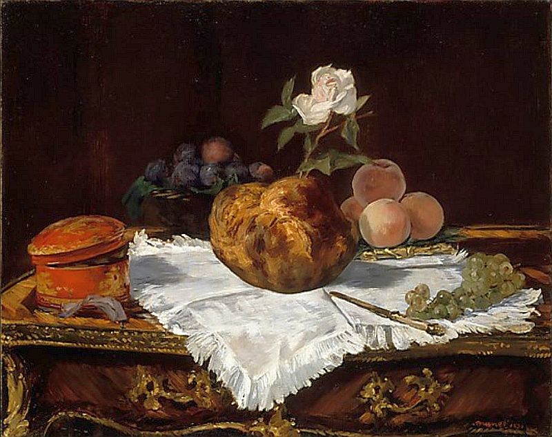 La brioche par Edouard Manet