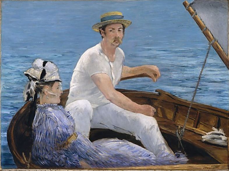 La navigation de plaisance par Edouard Manet