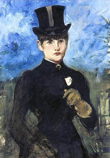 Manet portrait de cavaliere