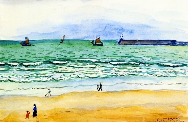 Les Sables d'Olonne par Albert Marquet