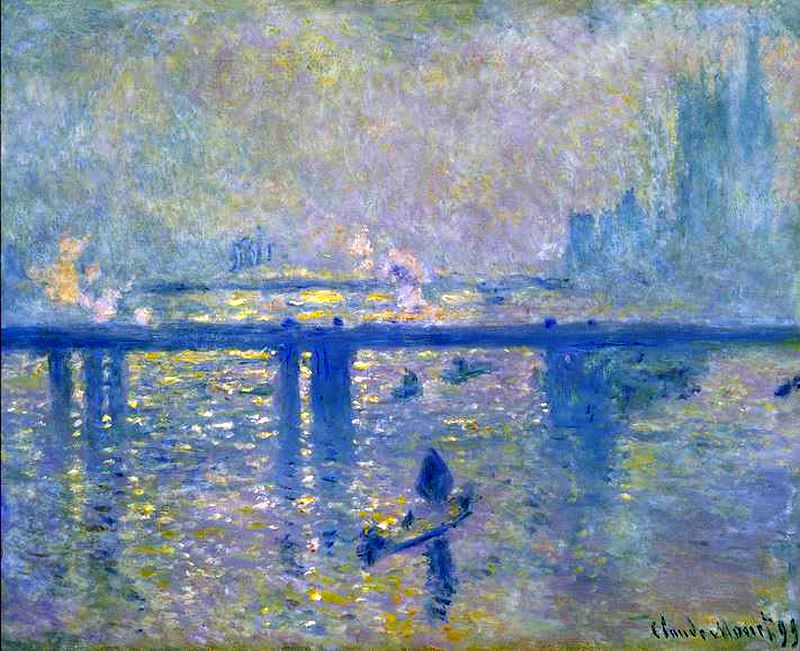 Charing Cross Bridge par Claude Monet