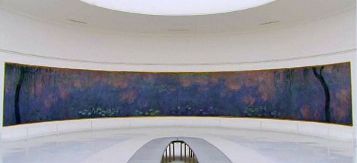 Les nymph&eacute;as a l'Orangerie