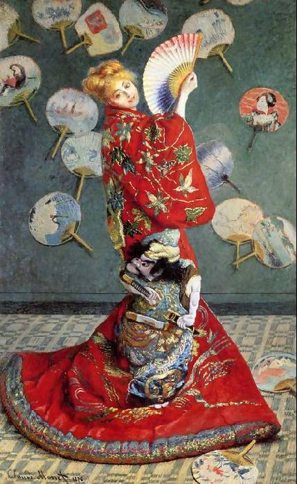 La japonaise par Claude Monet