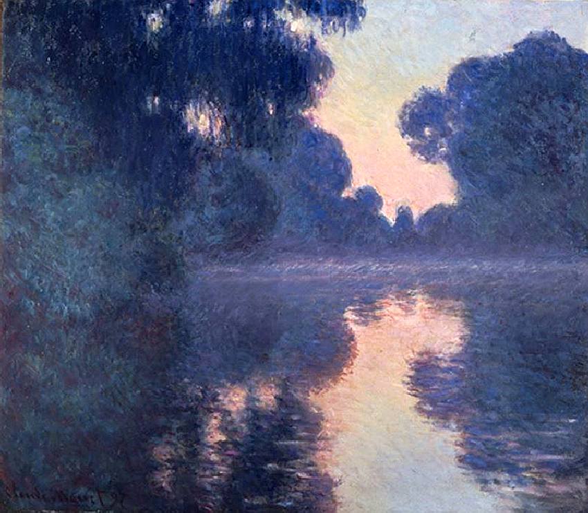 Matin&eacute;e sur la  Seine par Claude Monet