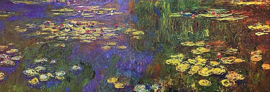 Les nymph&eacute;as par Claude Monet