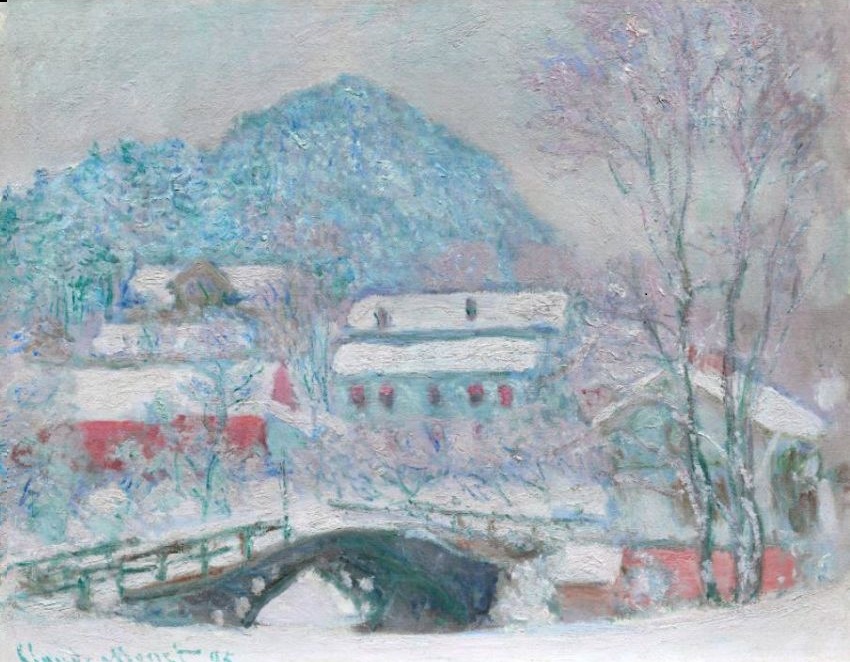 Sandvika, Norv&egrave;ge par Claude Monet