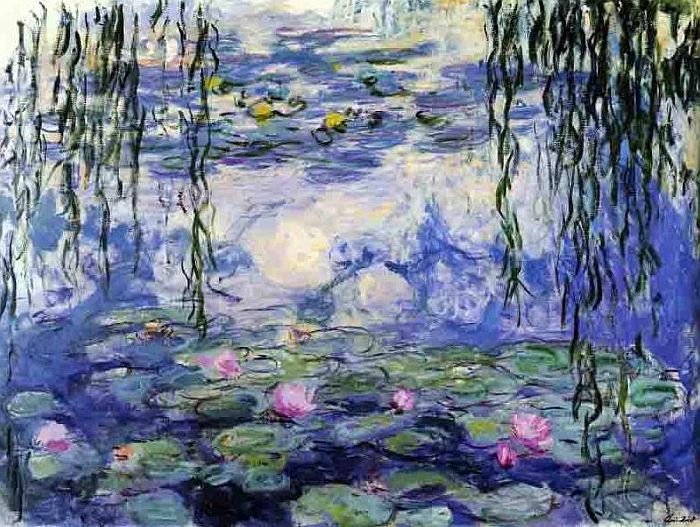 Les nymph&eacute;as par Claude Monet