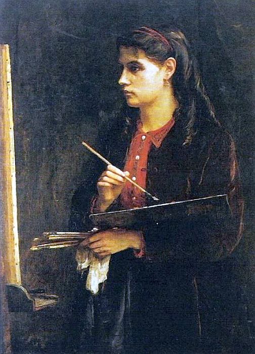 Berthe Morisot par Edouard Manet