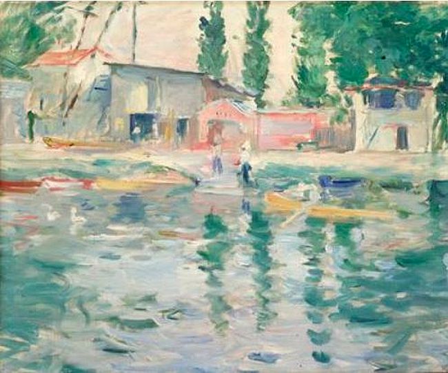 Berthe Morisot bougival la seine