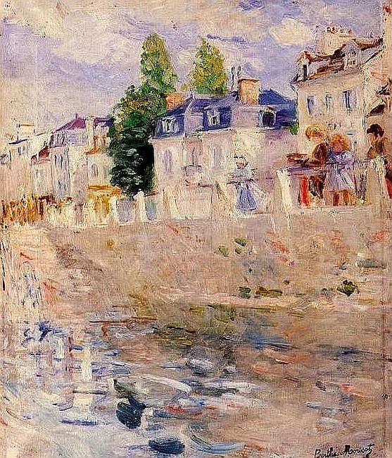 berthe morisot bougival le quai