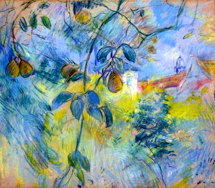 Les poires par Berthe Morisot
