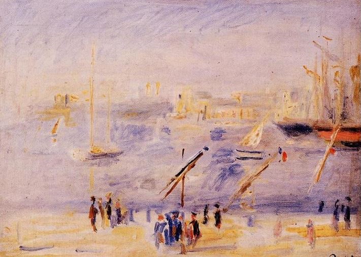 Vieux Port &agrave; Marseille par Renoir