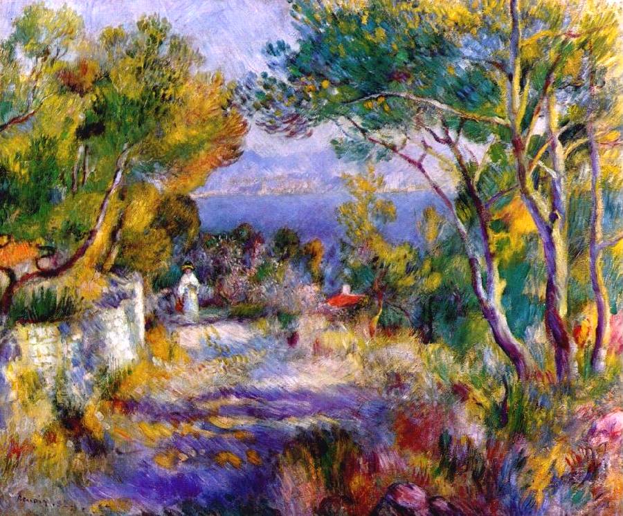 L'Estaque par Pierre Auguste Renoir