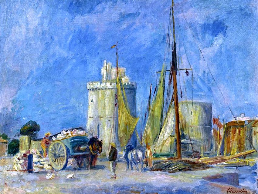 La Rochelle par Pierre Auguste Renoir