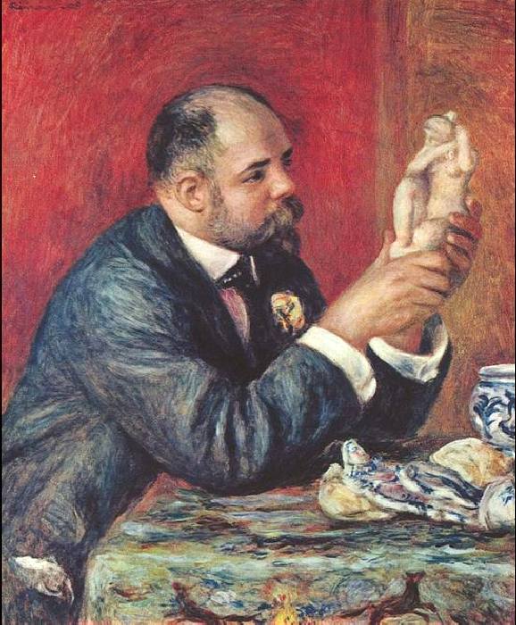 POrtrait d'Ambroise Vollard  par Pierre Auguste Renoir