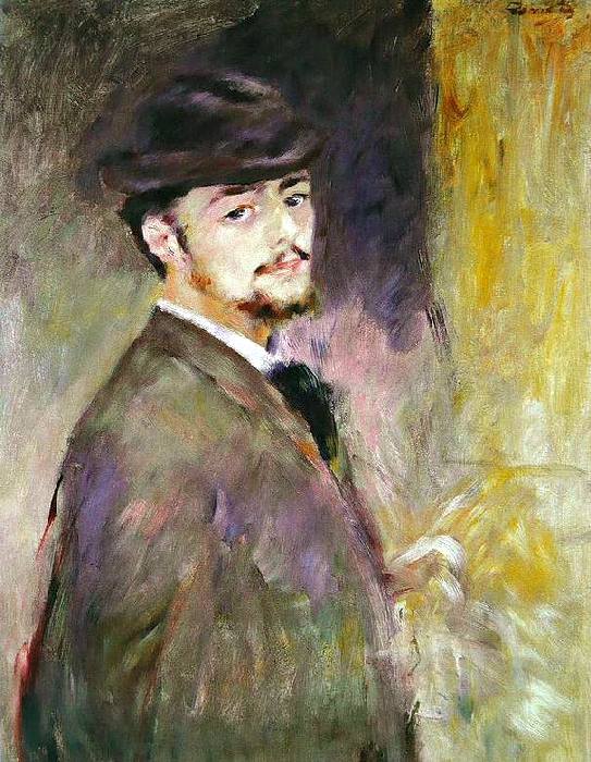 Autoportrait  par Pierre Auguste Renoir