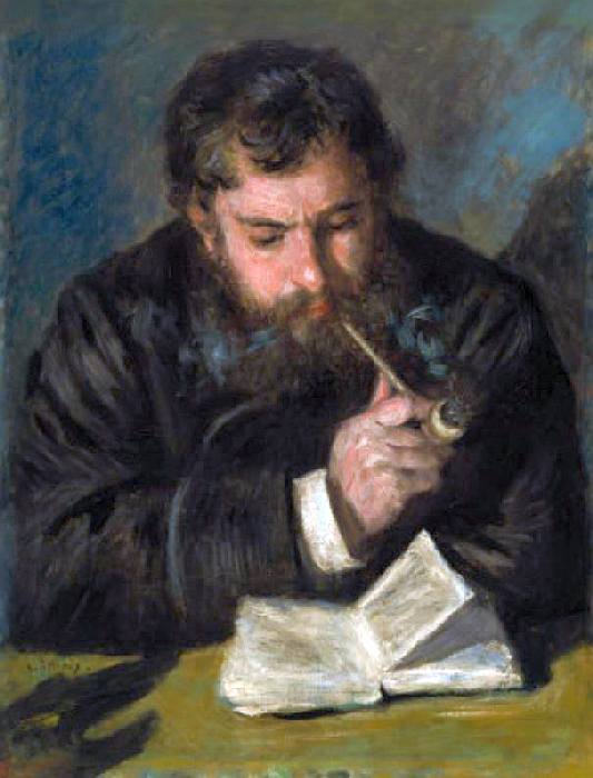 Claude Monet   par Pierre Auguste  Renoir 