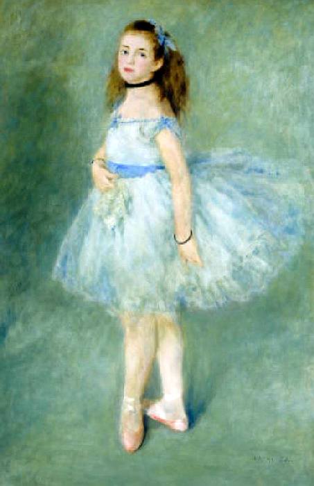 La danseuse  par Pierre Auguste  Renoir 