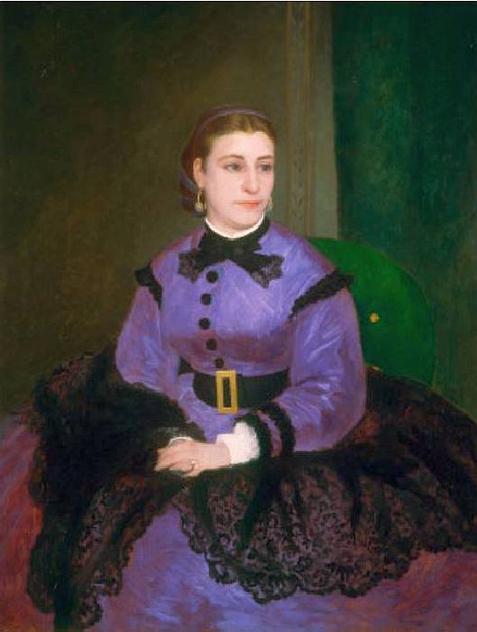 Mademoiselle Sicot    par Pierre Auguste  Renoir 